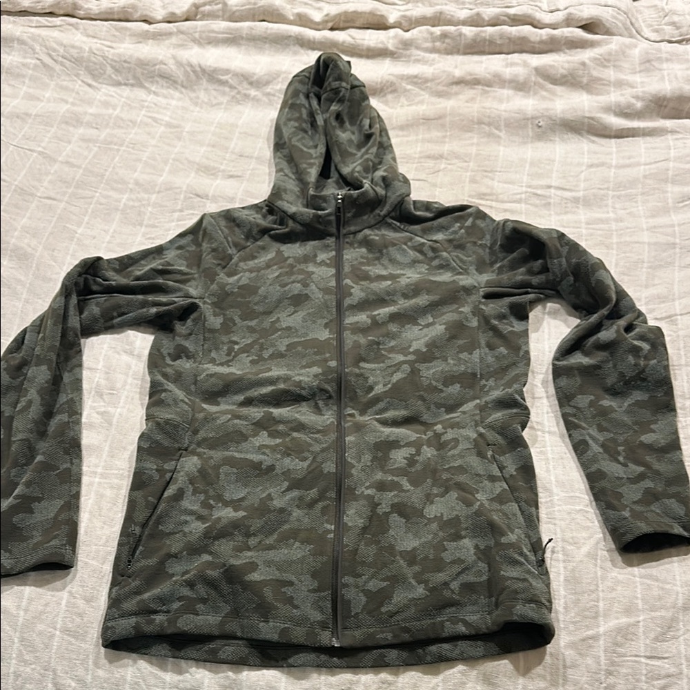 Lululemon full zip Camo hoodie